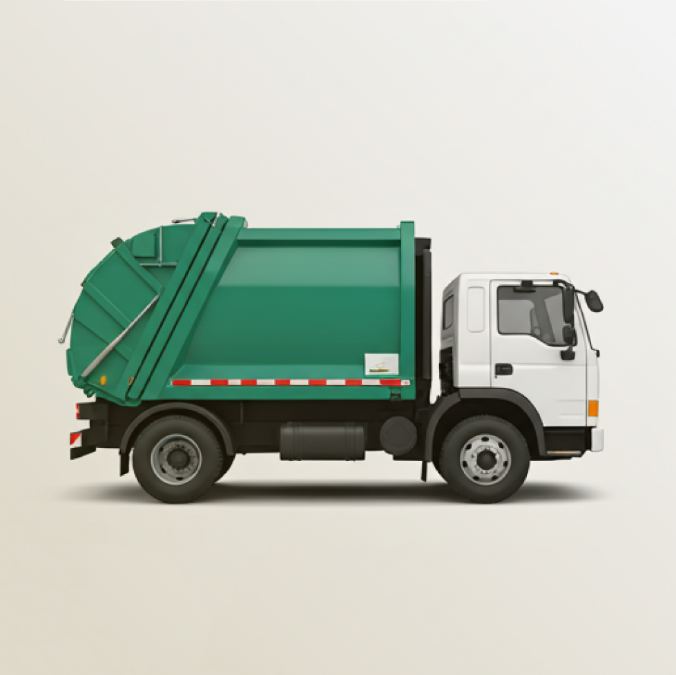 Garbageman truck